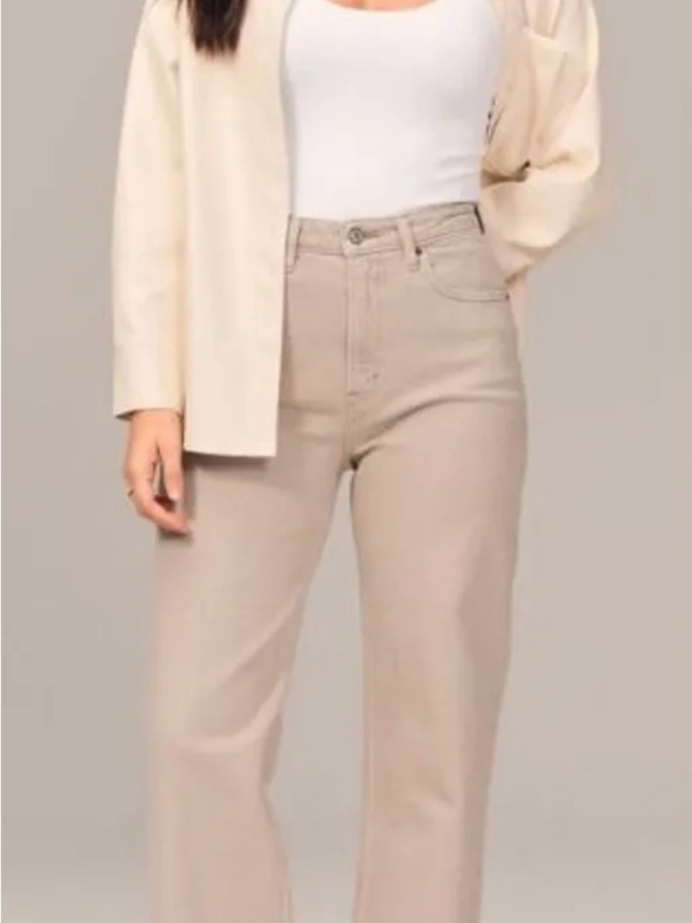 Abercrombie & Fitch Ultra High Rise 90s Straight Jean
